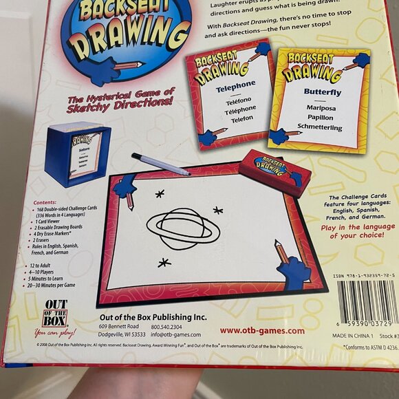 Backseat Drawing Game - NWT - Picture 3 of 6